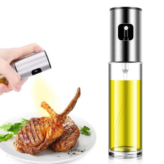 100ml Olive Oil Mister Sprayer Bottle - Cooking Spray Dispenser for Air Fryers, Baking, Roasting, Frying - Kitchen Gadget Accessory - CookCave