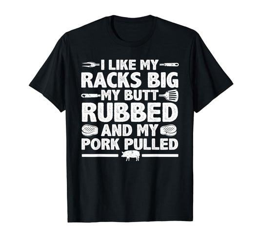 Cool Grilling For Men Women Pork Rub Smoking BBQ Meat Smoker T-Shirt - CookCave