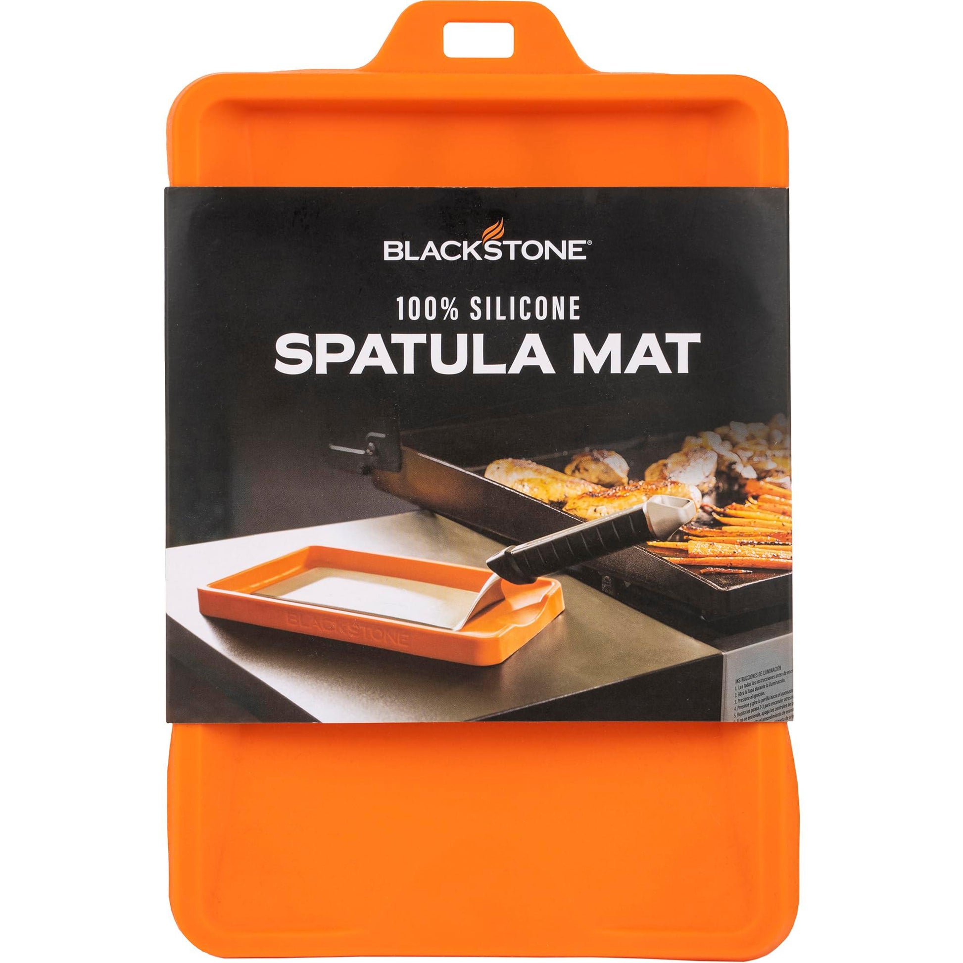 Blackstone 5097 Silicone Spatula Mat for Laddle, Serving Spoon Drip Pad & Grill Utensil Holder for Kitchen, Stovetop, Cooking & Countertop-Heat Resistant, Non Slip, Heavy Duty & Utensils Keeper large - CookCave