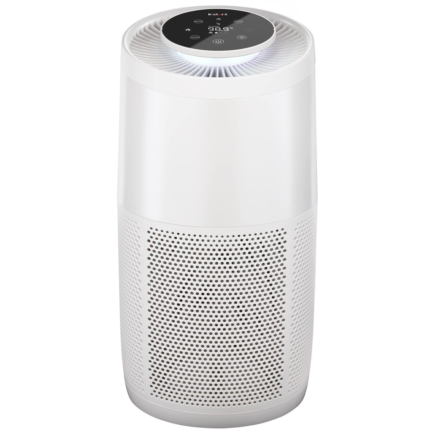 Instant HEPA Quiet Air Purifier, From the Makers of Instant Pot with Plasma Ion Technology for Rooms up to 1,940ft2, removes 99% of Dust, Smoke, Odors, Pollen & Pet Hair, for Bedrooms, Offices, Pearl - CookCave