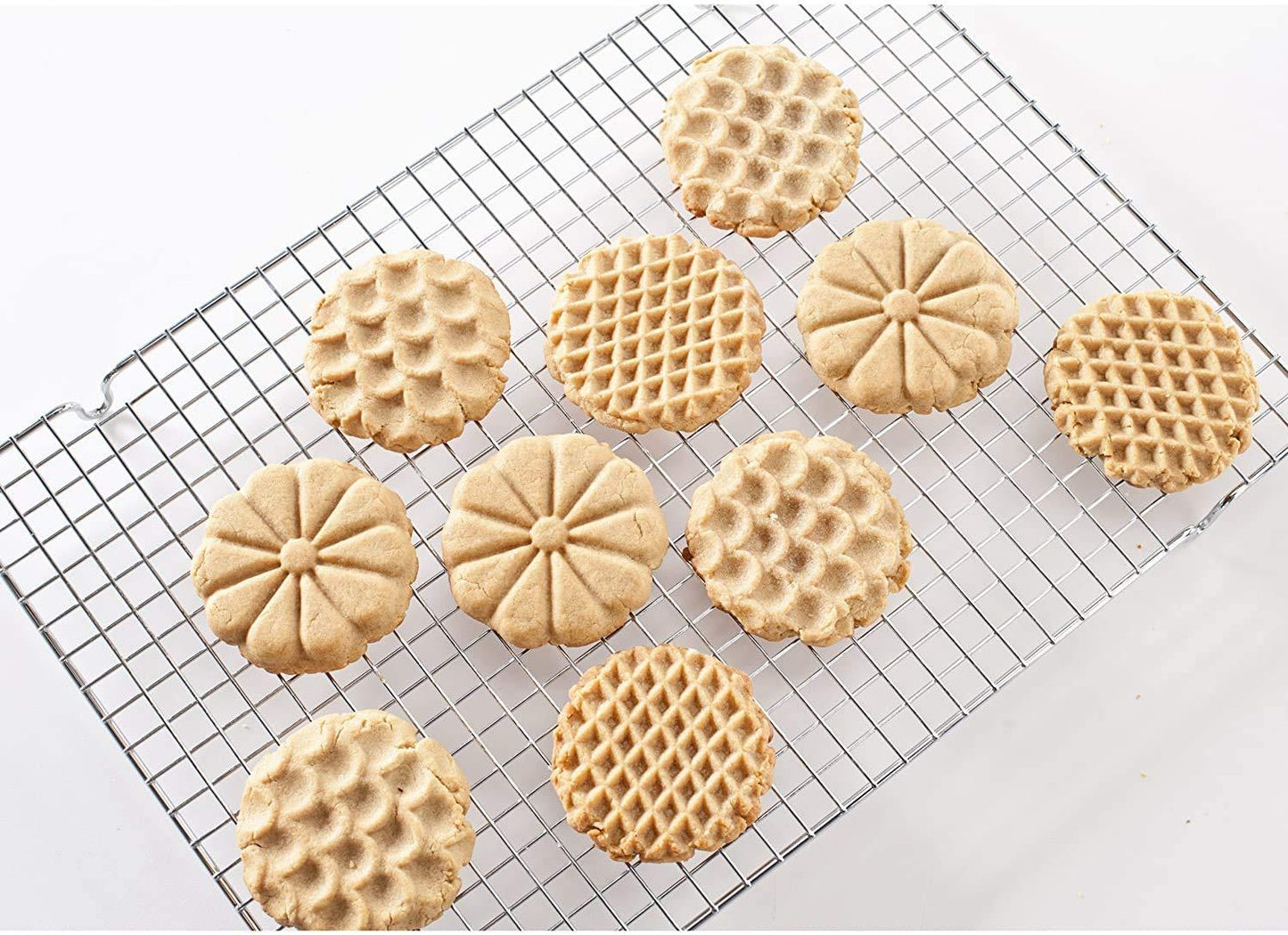 Nordic Ware 01235 – Heirloom Cookie Stamps, Grey - CookCave