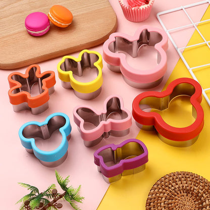 Cookie Cutter set, Head, Glove, Shoe, Bows Shapes Sandwich Cutters Cookie Cutters -Food Grade Cookie Cutter Mold for Kids (7Pack) - CookCave