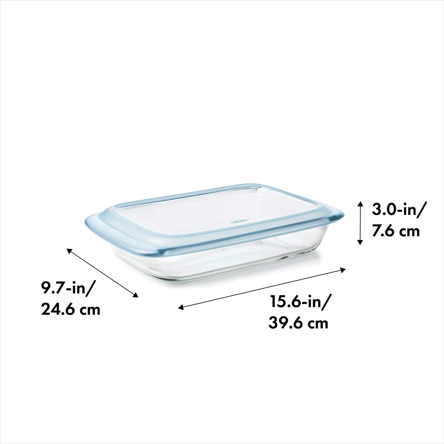 OXO Good Grips Glass 3 Qt Baking Dish with Lid - CookCave