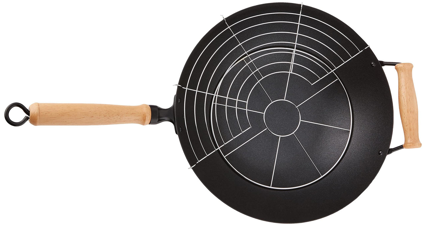 Joyce Chen 22-9938, Pro Chef 14 Inch 10 Piece Excalibur Non-Stick Wok Set - CookCave