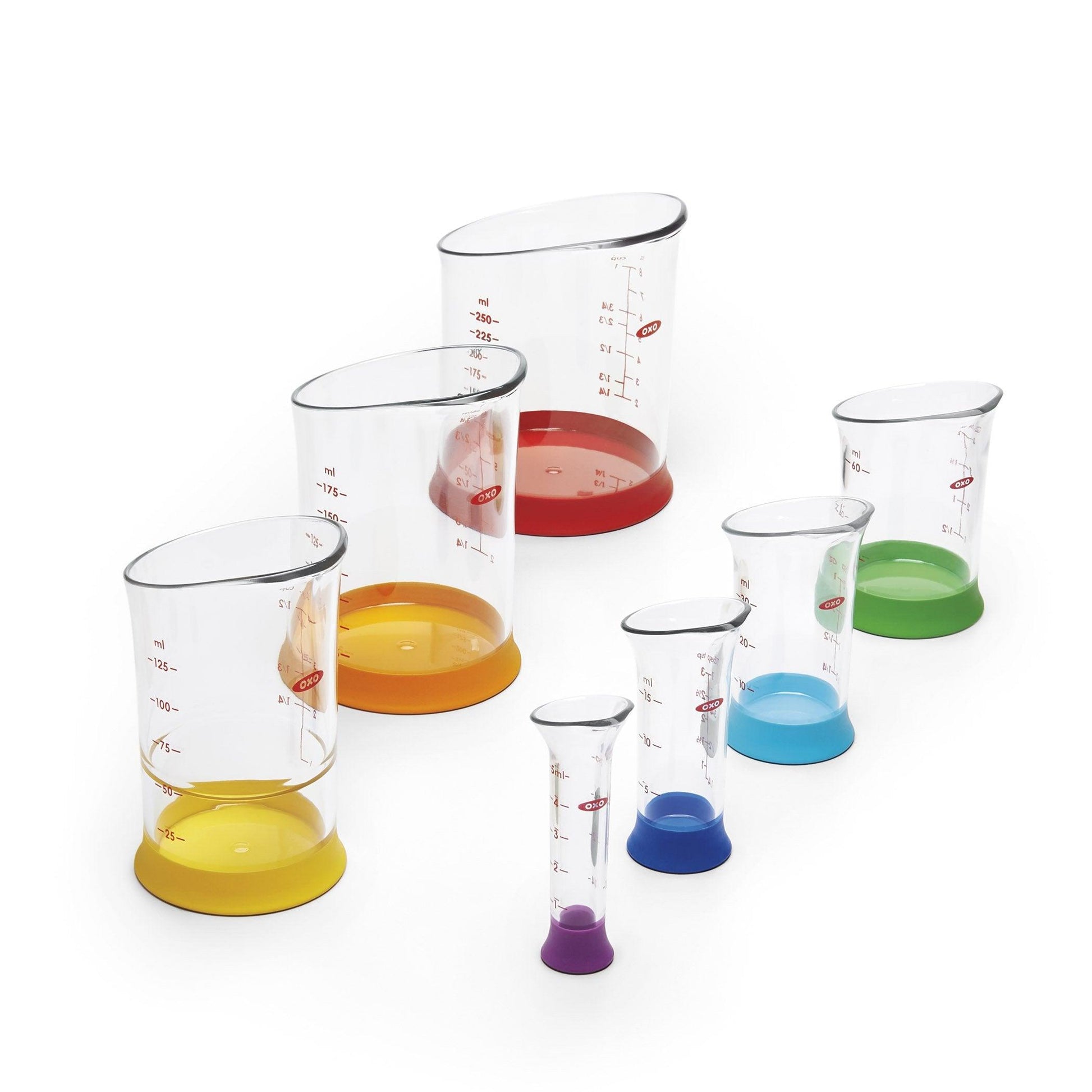 OXO Good Grips 7-Piece Nesting Measuring Beaker Set - CookCave