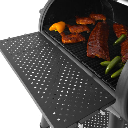 Broil King 955050 Smoke Offset 500 Offset Smoker and Grill, Black - CookCave