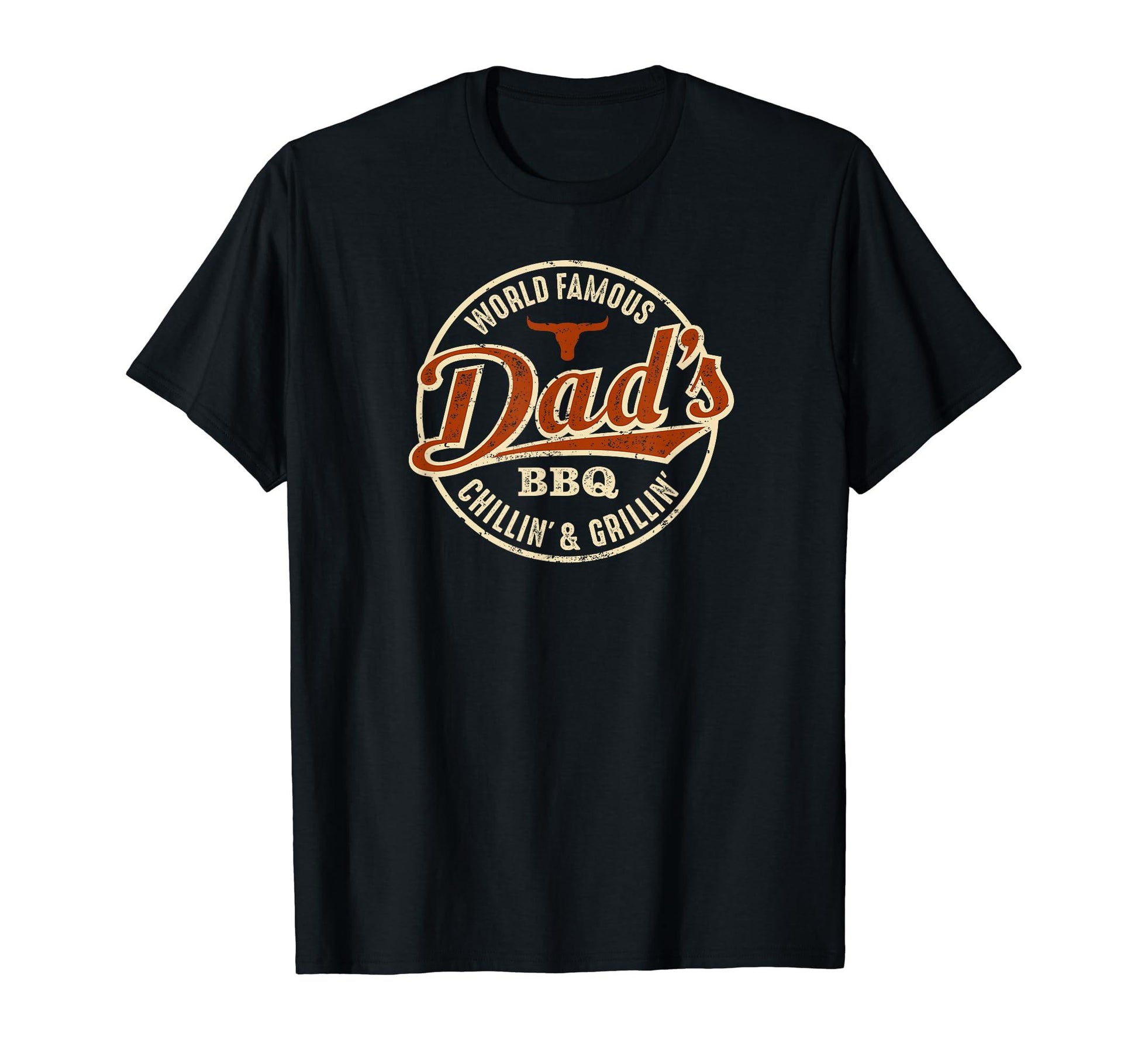 Dad's BBQ Chilling and Grilling Vintage T-Shirt - CookCave