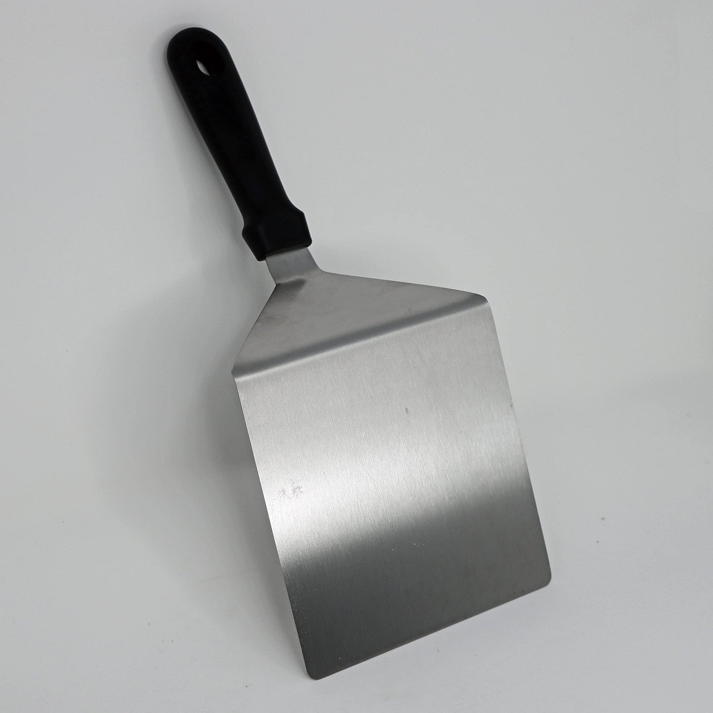 The Sasquash 'Mammoth' Smash Burger Spatula - Professional Grade Extra Wide Hamburger Turner - Heavy Duty 6 x 5.5 Inch One Pound Stainless Steel Blackstone Griddle and Grill Tool - CookCave