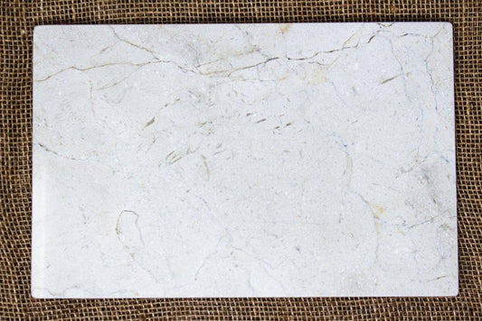 Beige Marble 8" x 12" Cheese Tray Pastry Board/Cutting Board, Natural Stone Tray X-mas Gift - CookCave