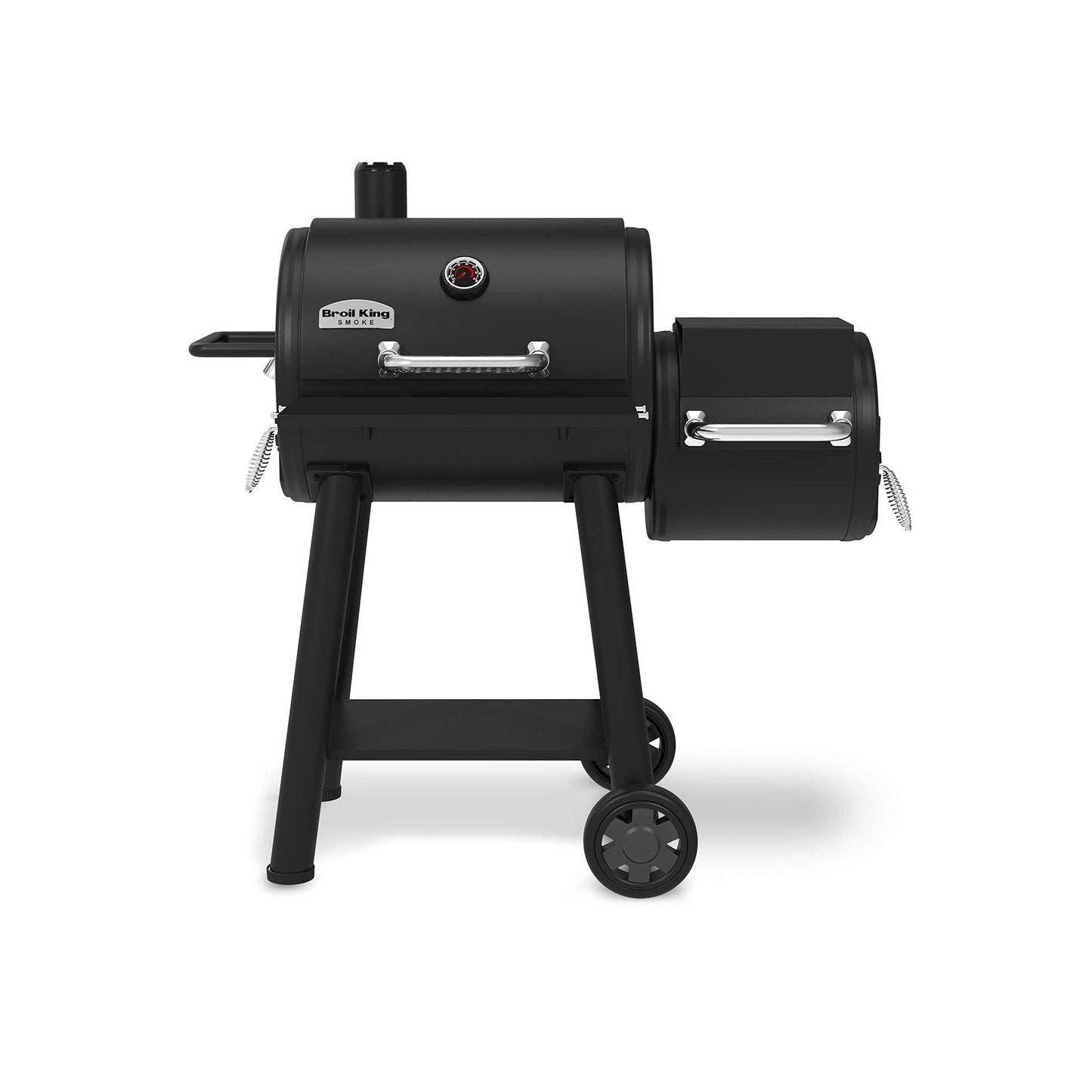 Broil King 955050 Smoke Offset 500 Offset Smoker and Grill, Black - CookCave