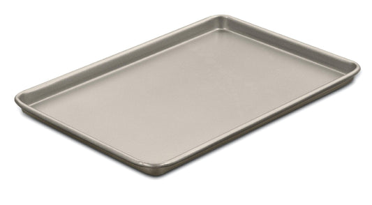 Cuisinart Chef's Classic Nonstick Bakeware 15-Inch Baking Sheet, Champagne - CookCave