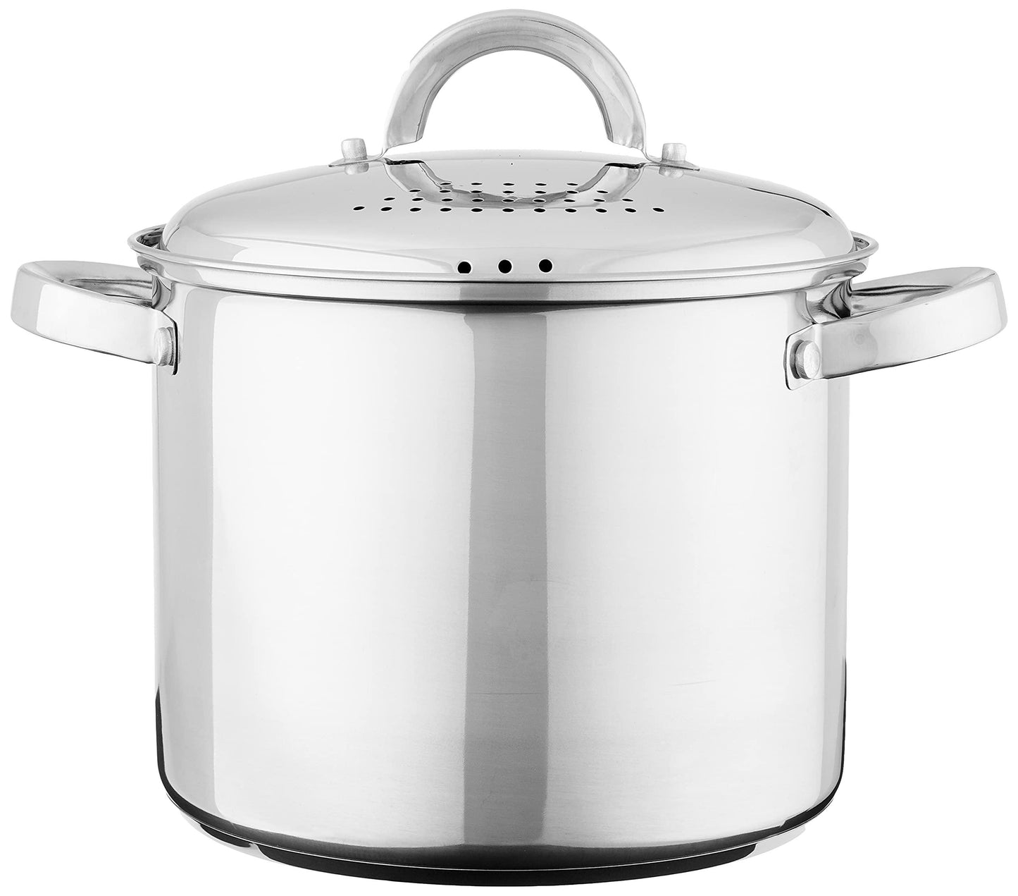 Oster Sangerfield Stainless Steel Cookware 5-Quart Pasta Pot w/Steamer & Strainer Lid - CookCave