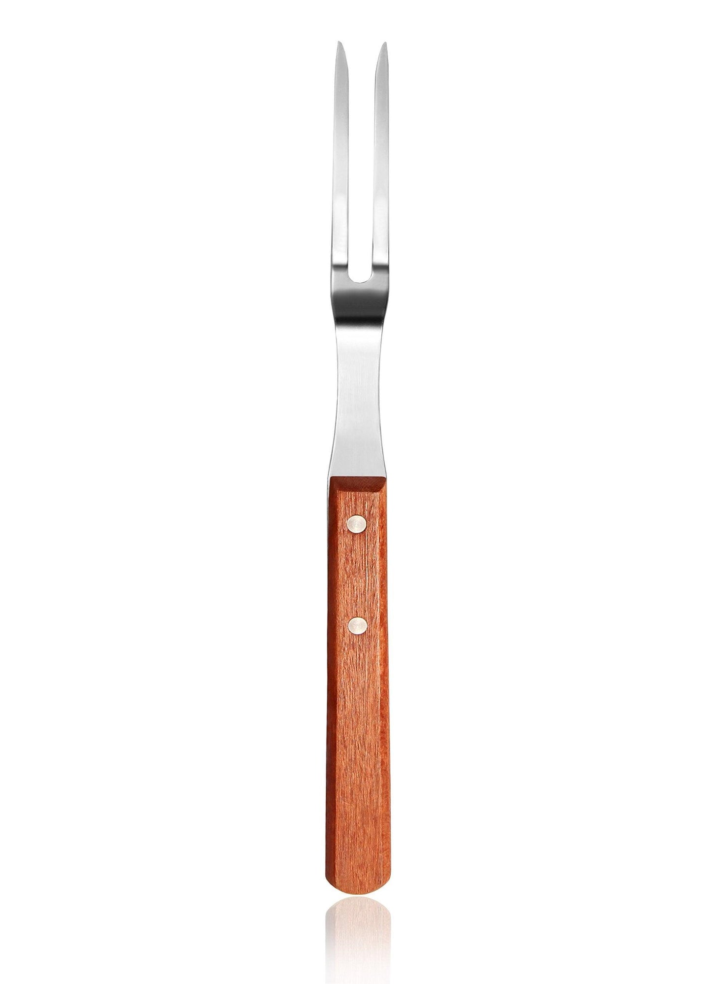 New Star Foodservice | Commercial Grade BBQ Fork, Wood Handle (13-Inch) - CookCave