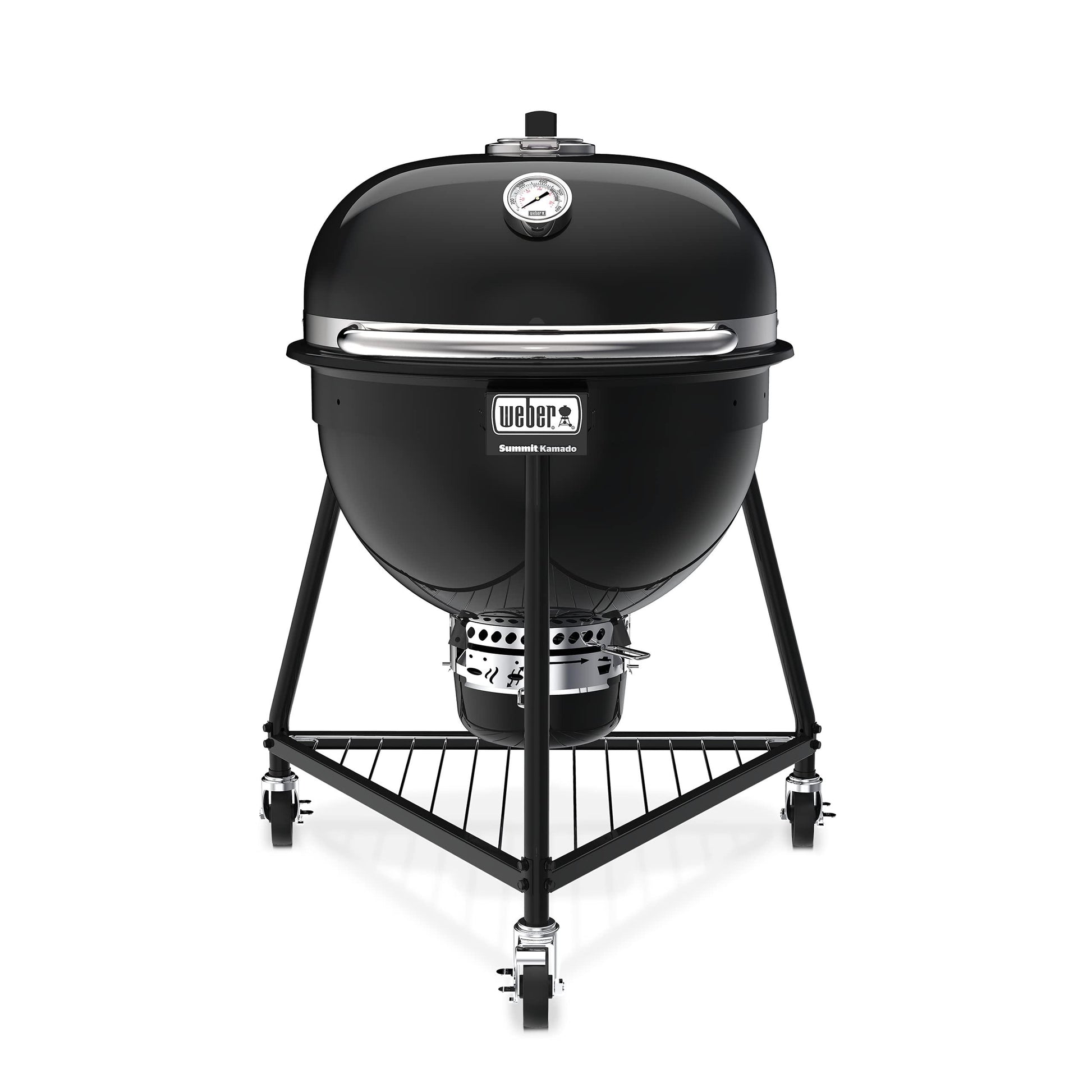 Weber Summit Kamado E6 Charcoal Grill, Black - CookCave