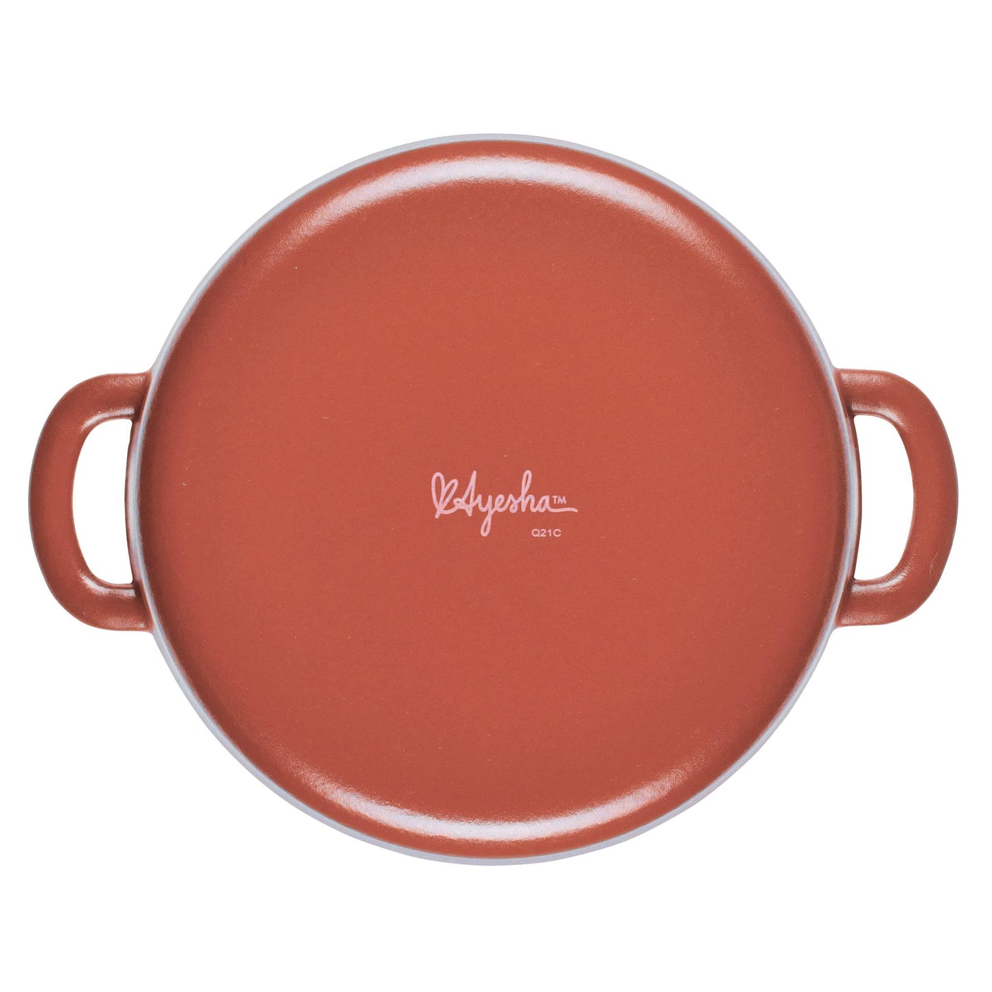 Ayesha Curry Kitchenware Enameled Cast Iron Dutch Oven/Casserole Pot with Lid, 6 Quart, Redwood Red - CookCave