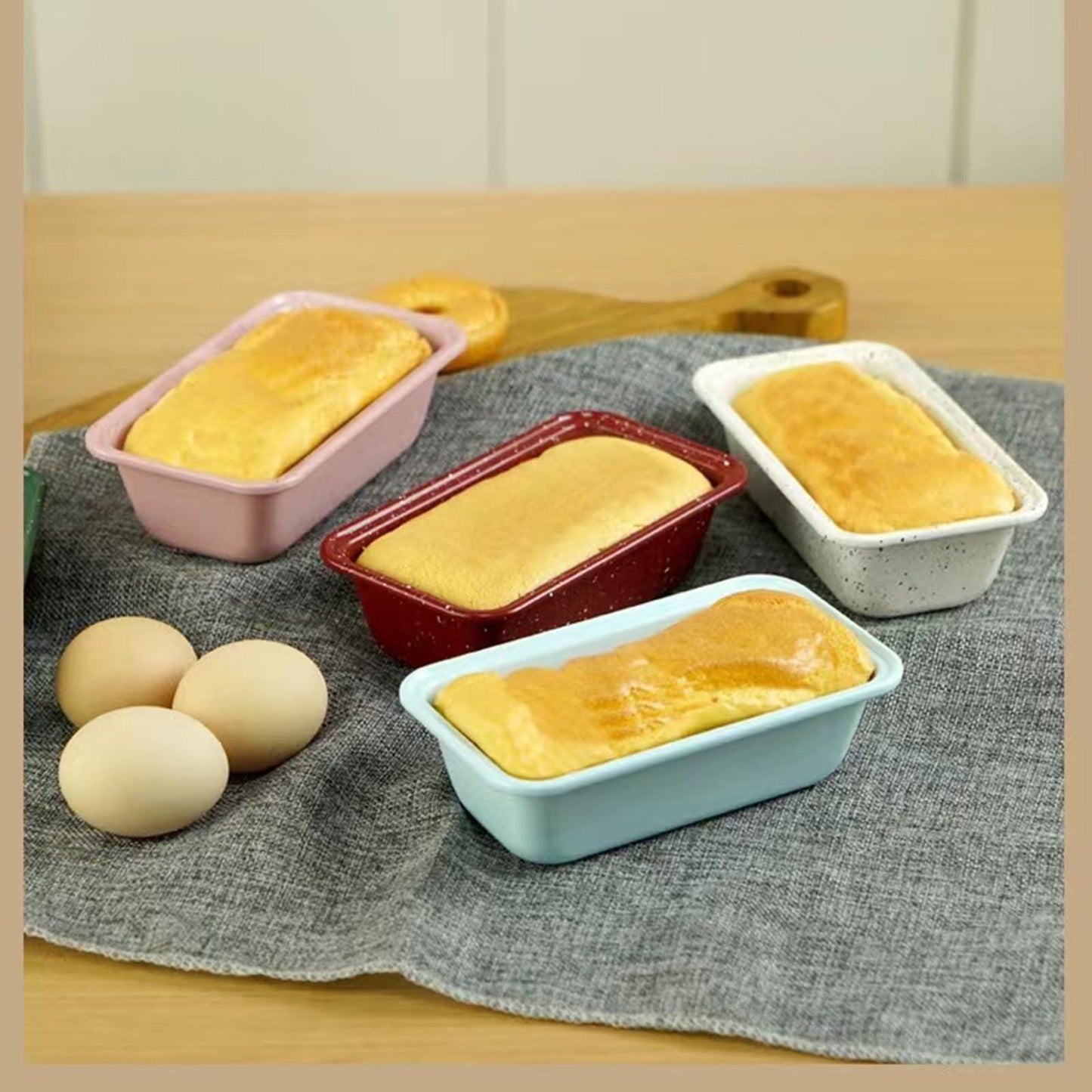 HYTK Small Mini Loaf Pans Nonstick Bread Pans Set for Toast Cute Little Cake Baking Tin 6.1x3.5x1.77 inch Thicken Carbon Steel Oven Air Fryer Instant Pot Bakeware 6 Pack - CookCave