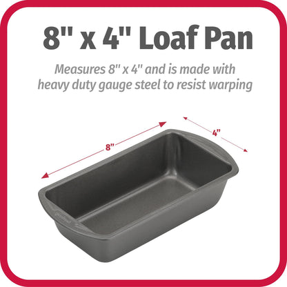 Good Cook 4025 8 Inch x 4 Inch Loaf Pan - CookCave