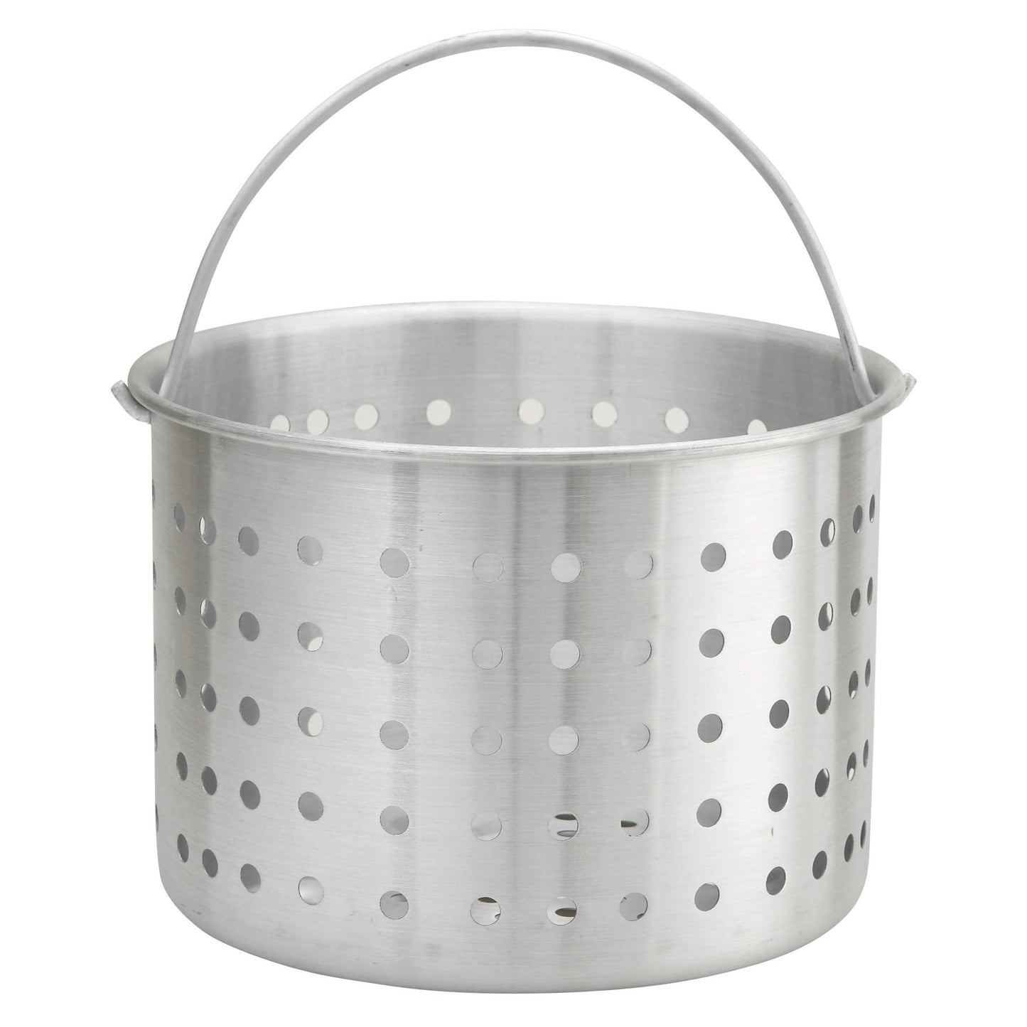 Winware Professional Aluminum Steamer Basket Fits 20-Quart Stock Pot, Silver - CookCave
