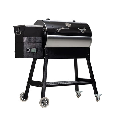 recteq Patio Legend 410 Wood Pellet Smoker Grill | Wifi & App Connectivity | Temp Range 180° to 700+° - CookCave