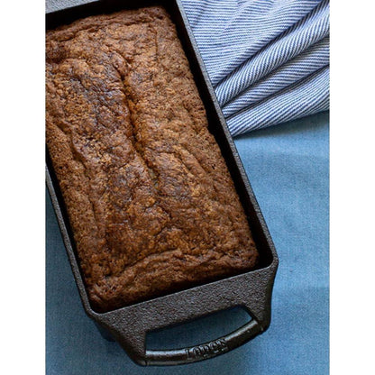 Lodge Cast Iron Loaf Pan 8.5x4.5 Inch - CookCave