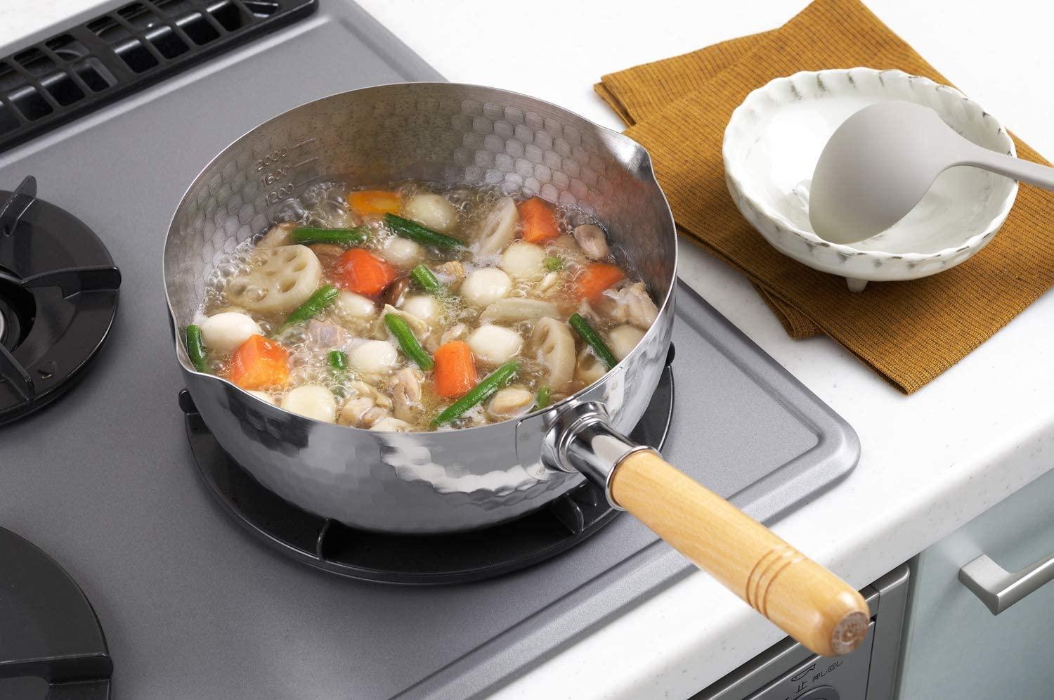 YOSHIKAWA Yukihira Saucepan, 3 Quart - CookCave