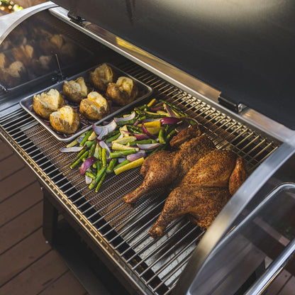 recteq Deck Boss RT-590 Wood Pellet Smoker Grill | Wi-Fi-Enabled, Electric Pellet Grill | 592 Square Inches of Cook Space - CookCave