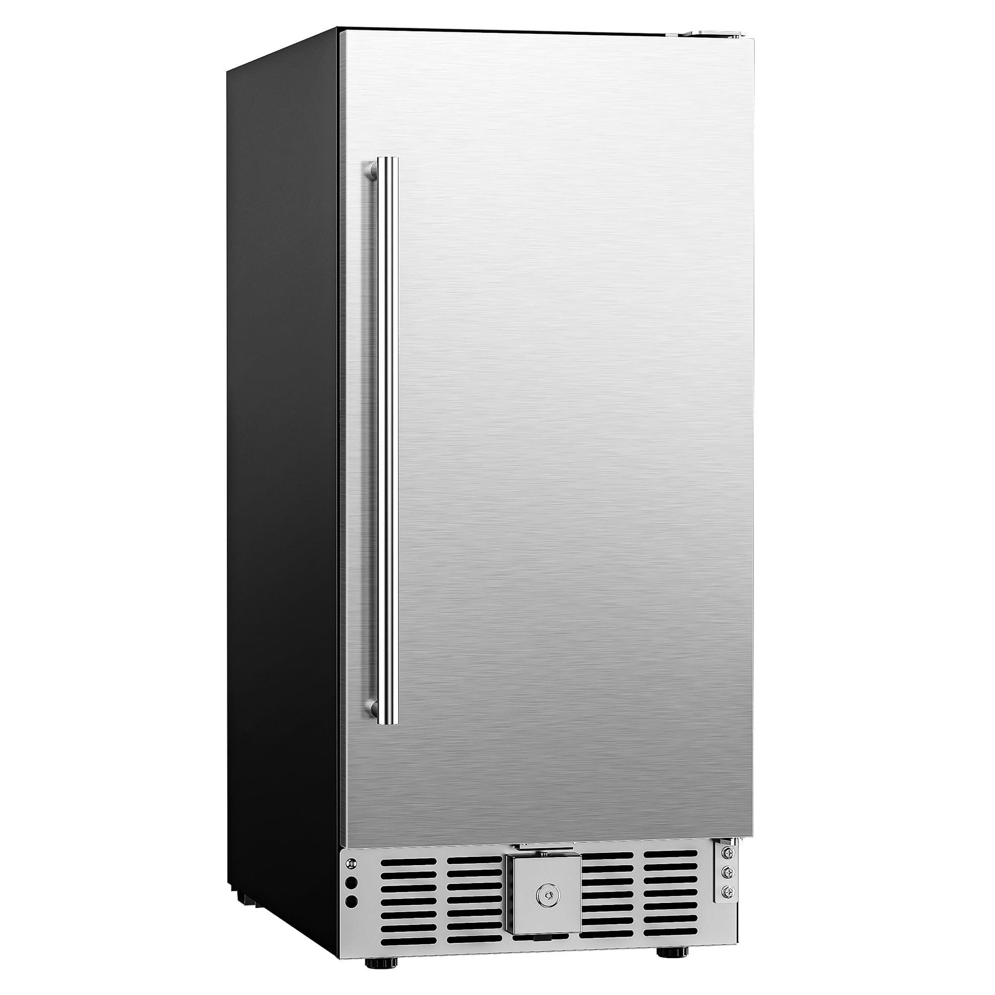 EUHOMY Beverage Refrigerator 15 Inch, Under Counter 127 Can Beverage Fridge with Stainless Steel Door, Beverage Cooler Built-in and Freestanding Beer Fridge, Outdoor Drink Fridge - Soda Cola. - CookCave