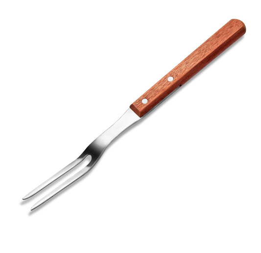 New Star Foodservice | Commercial Grade BBQ Fork, Wood Handle (13-Inch) - CookCave