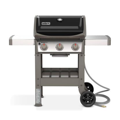 Weber Spirit II E-310 3-Burner Natural Gas Grill, Black - CookCave