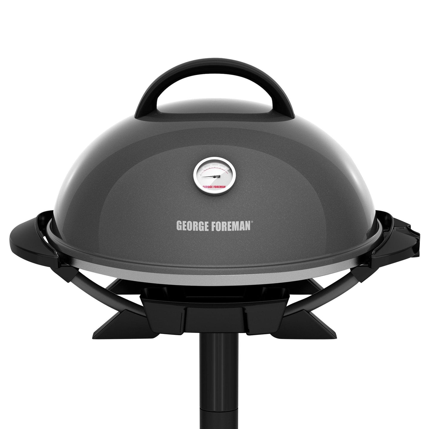 George Foreman GFO3320GM Indoor/Outdoor Gun Metal Electric Grill - CookCave