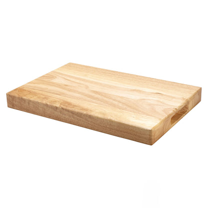 Winco Heavy-Duty 1.75" Thick Wood Cutting Board, 18" x 30", Natural Wood - CookCave