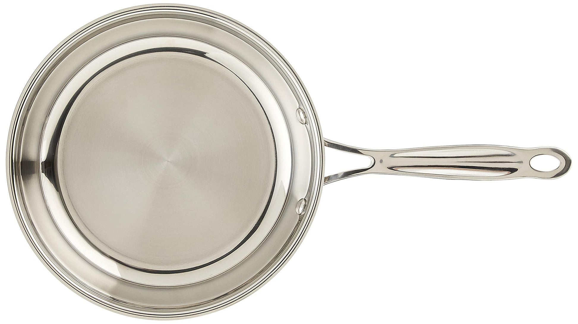 Cuisinart 722-20 8-Inch Chef's-Classic-Stainless-Cookware-Collection, 8", Open Skillet - CookCave