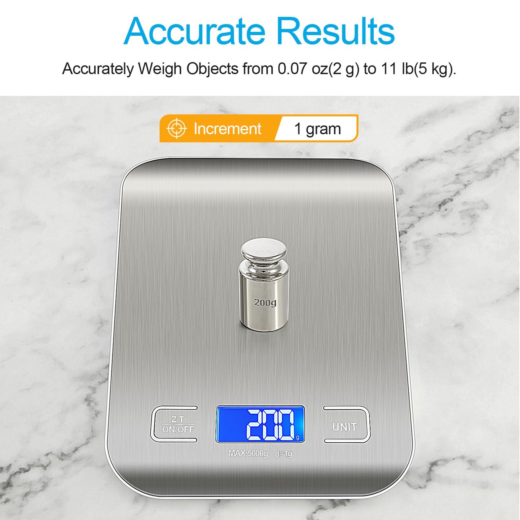 WIWUE GUO Food Scale, Kitchen Scale, Gram Scale, Digital Food Scale, Weight Scale, Digital Scale, Coffee Scale, Scales Digital Weight Grams, Digital Kitchen Scale, Kitchen Small Appliances - CookCave