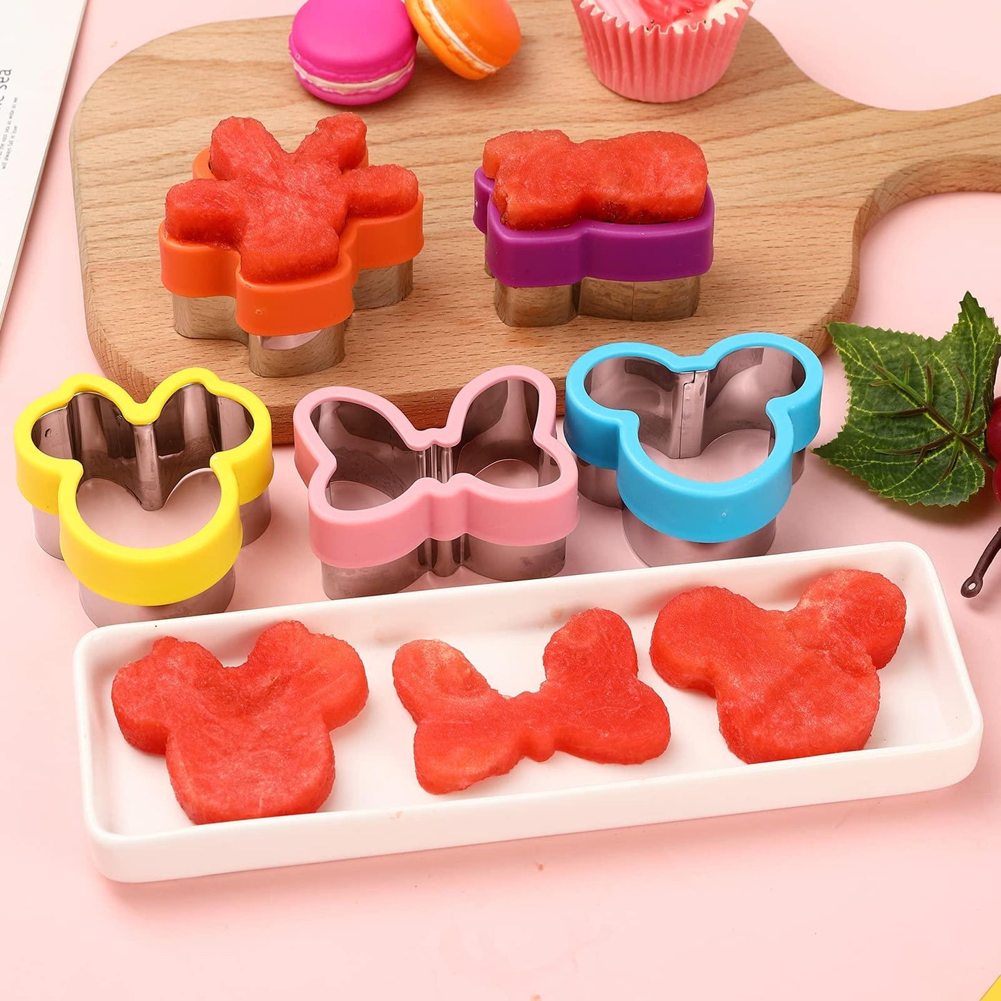 Cookie Cutter set, Head, Glove, Shoe, Bows Shapes Sandwich Cutters Cookie Cutters -Food Grade Cookie Cutter Mold for Kids (7Pack) - CookCave