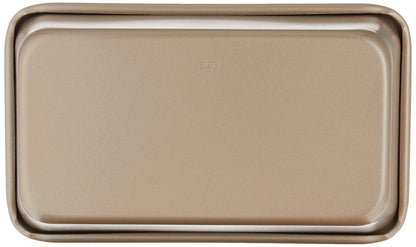 Cuisinart 9-Inch Chef's Classic Nonstick Bakeware Loaf Pan, Champagne - CookCave