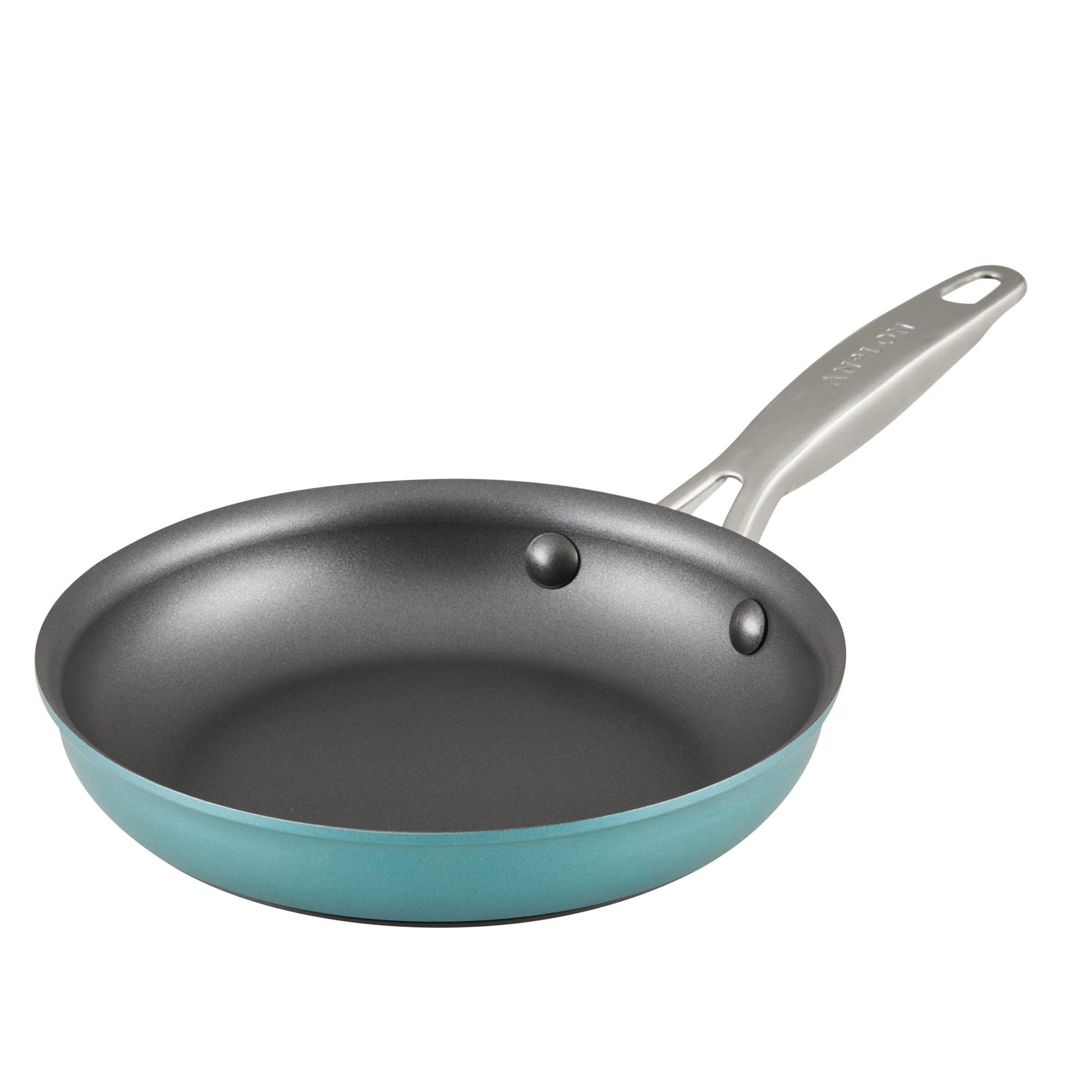 Anolon Achieve Hard Anodized Nonstick Frying Pan/Skillet, 8.25 Inch, Teal - CookCave