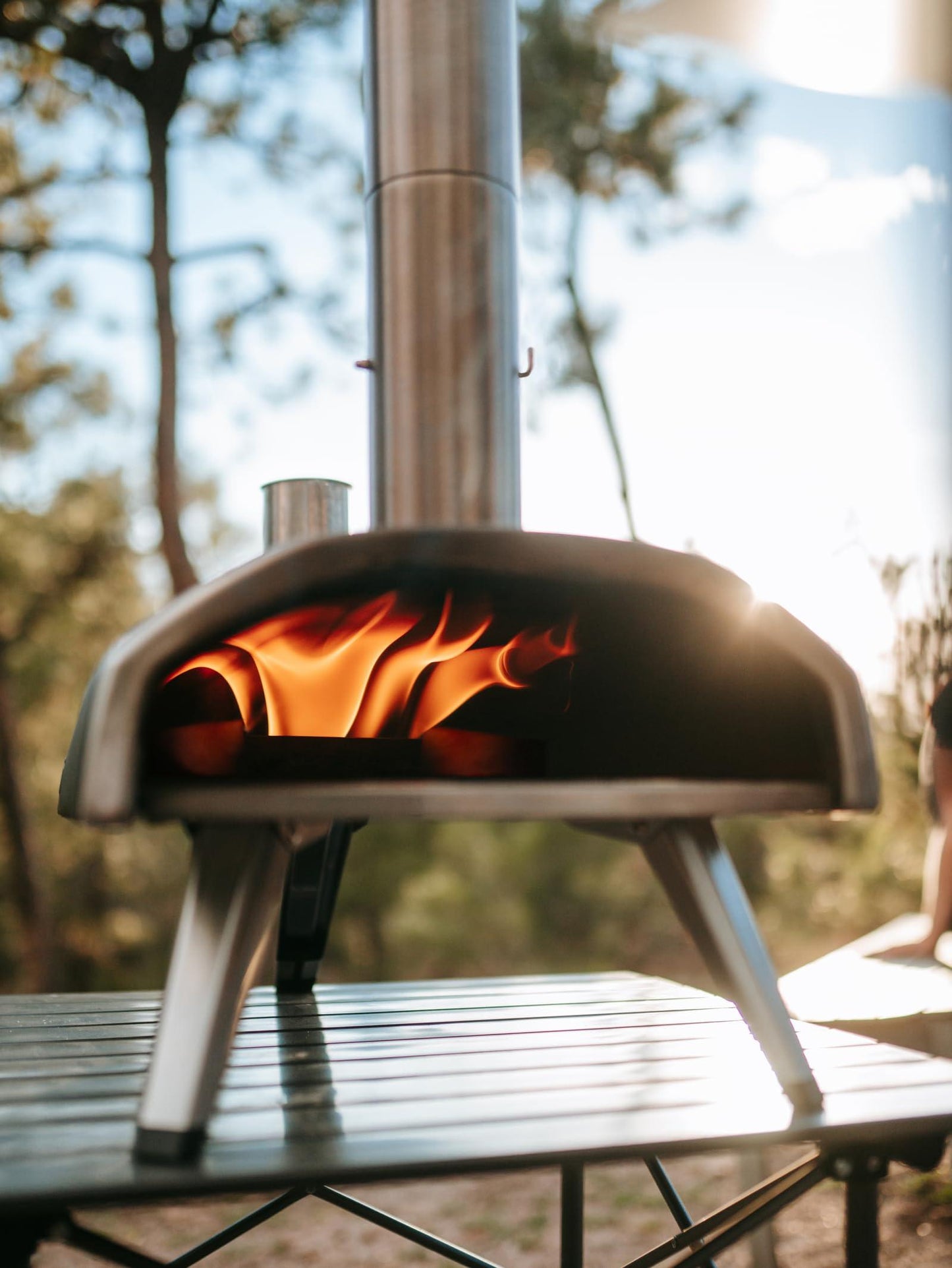 Ooni Fyra 12 Wood Fired Outdoor Pizza Oven - Portable Hard Wood Pellet Pizza Oven - Ideal for Any Outdoor Kitchen - Outdoor Cooking Pizza Maker - Backyard Pizza Ovens - Countertop Pizza Oven - CookCave