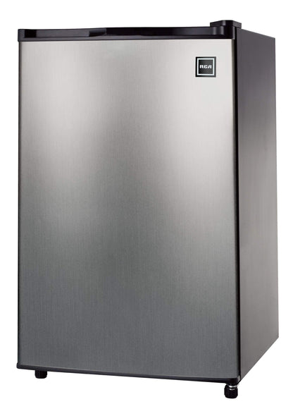 RCA 465 RFR441/RFR465 RFR441 Compact Fridge, 4.5 Cubic Feet, Stainless Steel - CookCave