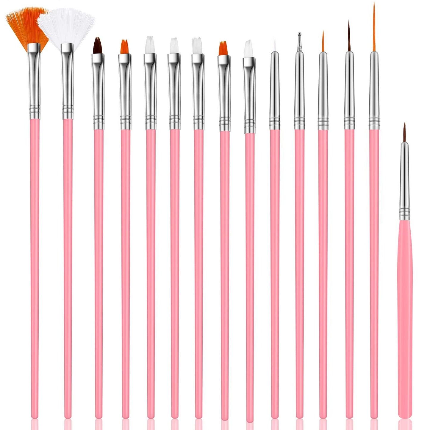 30 Pcs Cake Decorating Brushes Cake Painting Brushes Food Paint Brush Multiple Function Fondant Brush Cookie Brushes DIY Tool Set Cake Decorating Painting Tool Icing Pastry Brush for Baking (Pink) - CookCave