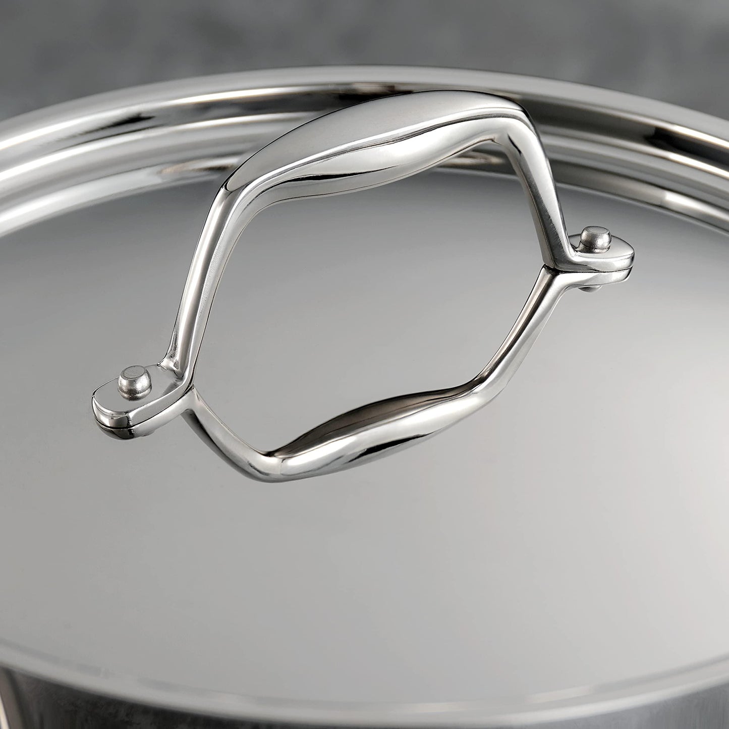 Tramontina Covered Sauce Pan Stainless Steel Tri-Ply Clad 1.5-Quart, 80116/021DS - CookCave