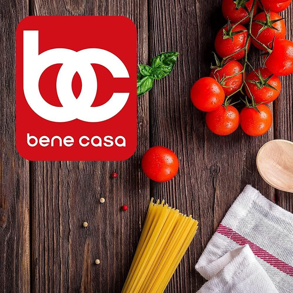 Bene Casa - 2.6 Qt. Microwave Pressure Cooker - Non-stick Surface and Locking Lid - Cooks Up to 12 Cups of Cooked Rice (6 Cups Uncooked) - CookCave