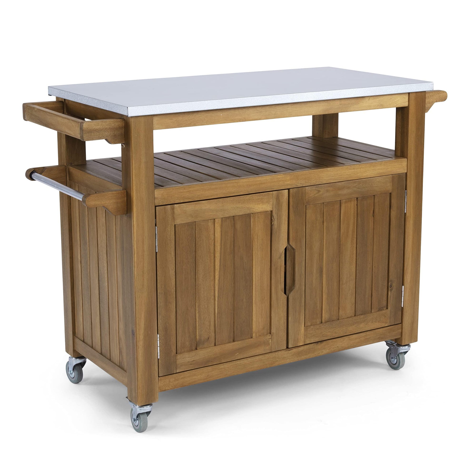 Homestyles Maho Brown Outdoor Cart - CookCave