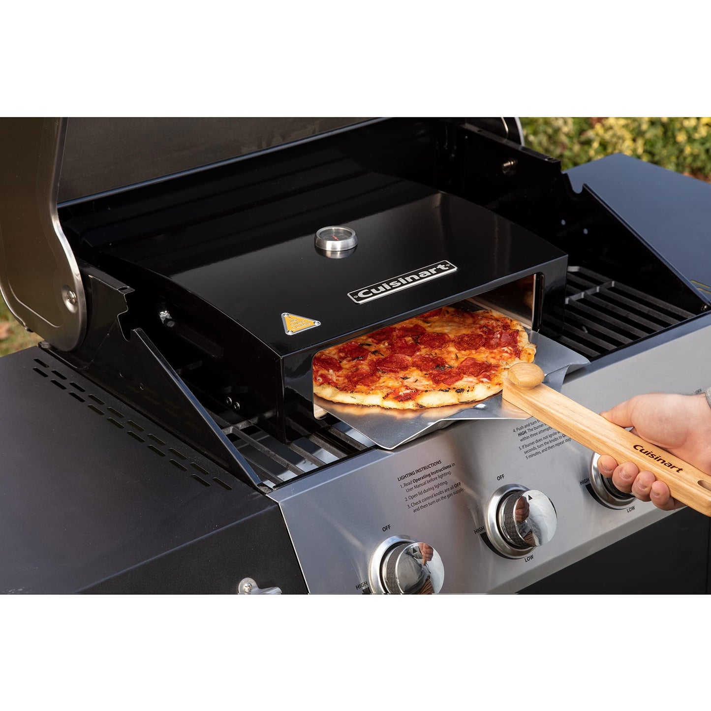 Cuisinart CPO-700 Grill Top Pizza Oven Kit - CookCave