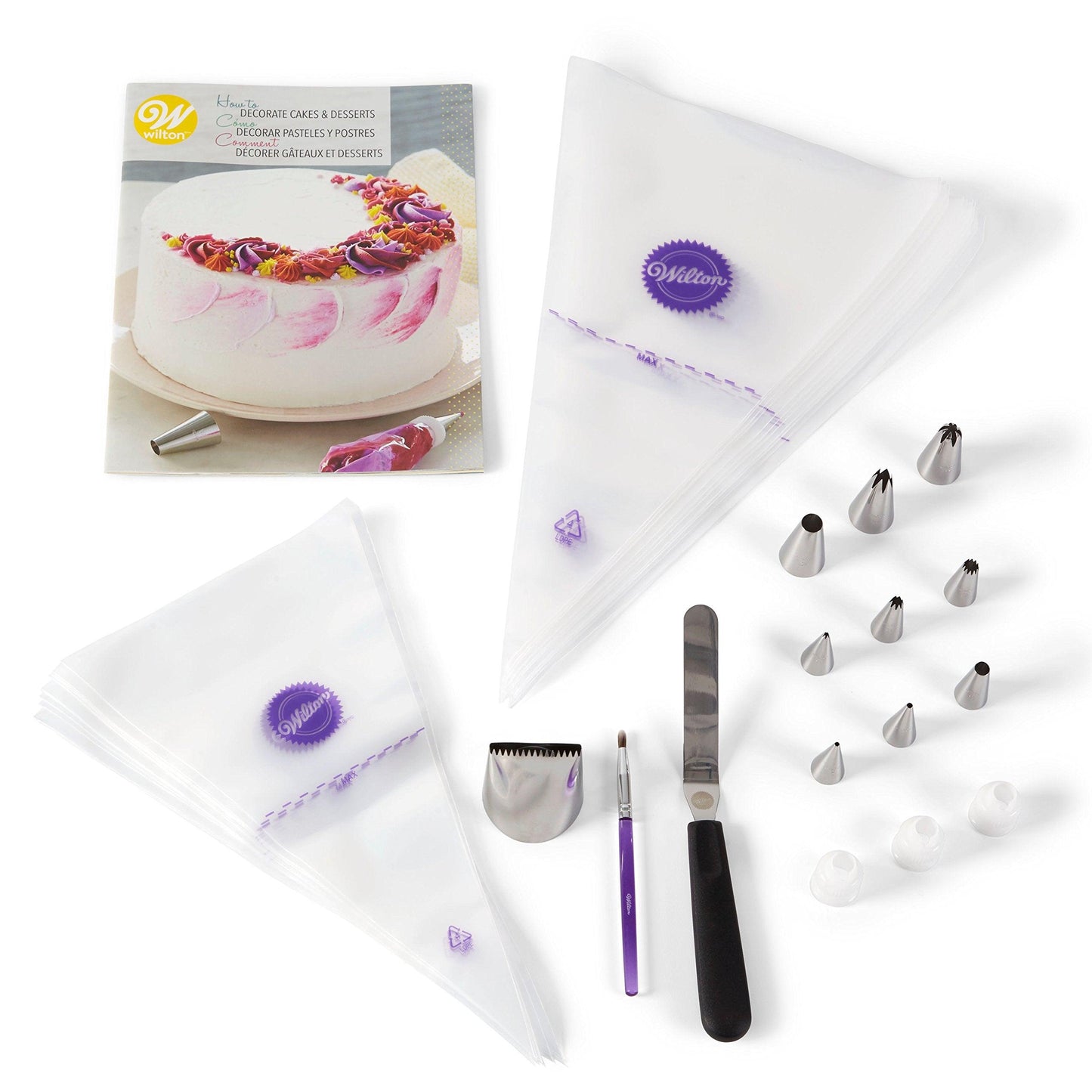 Wilton Decorate Cakes and Desserts Kit, 2, White - CookCave