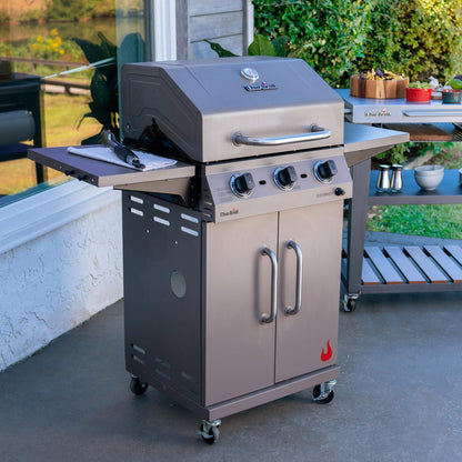 Char-Broil Performance Series Convective 3-Burner Cart Propane Gas Stainless Steel Grill - 463732823 - CookCave