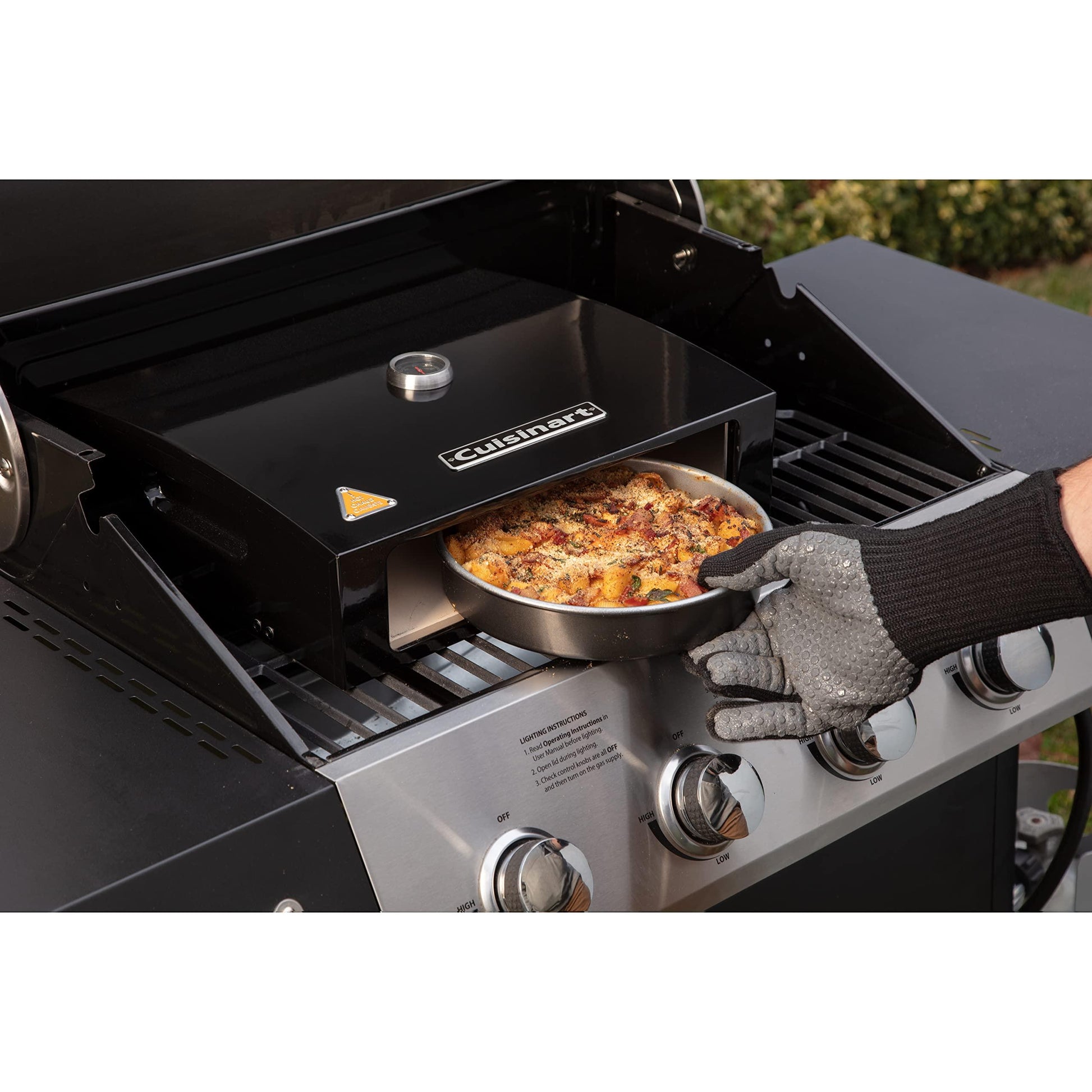 Cuisinart CPO-700 Grill Top Pizza Oven Kit - CookCave