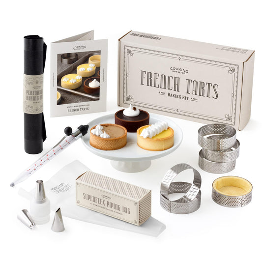 Cooking Gift Set Co. | French Tart Baking Set | Unique Gifts for Women | Baking Tools and Accessories | Kitchen Gifts, Hostess Gifts, Fun Gifts for Women | Gift Sets for Women, Food Gift Sets - CookCave