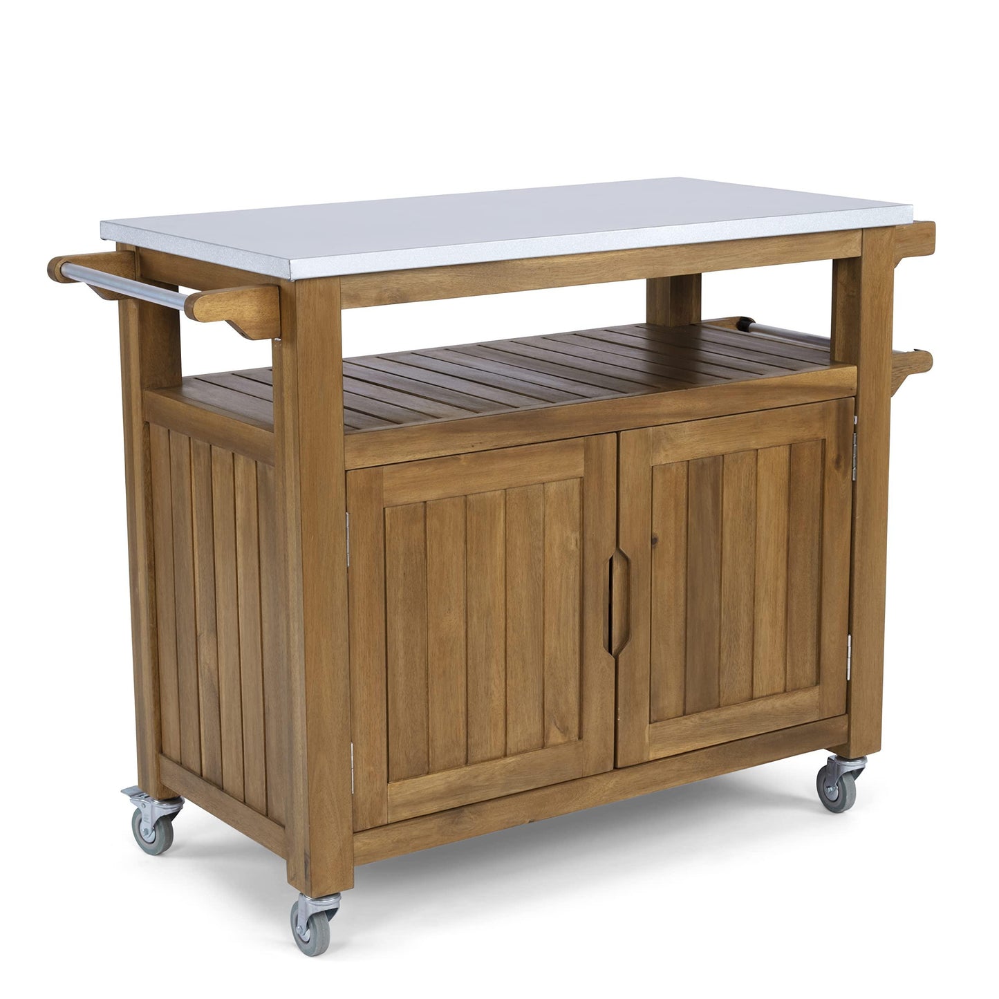 Homestyles Maho Brown Outdoor Cart - CookCave