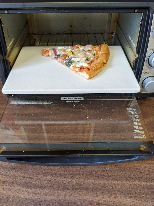 11" Rectangle Toaster Oven Baking Stone - CookCave
