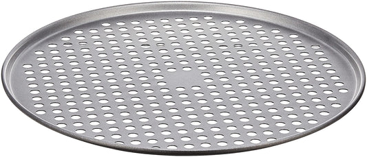 Cuisinart 14-Inch Pizza Pan, Chef's Classic Nonstick Bakeware, Silver, AMB-14PPP1 - CookCave